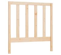 vidaXL Bed Headboard 95x4x100 cm Solid Wood Pine UK NEW