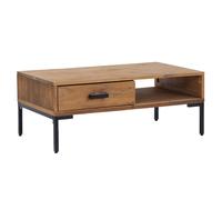Vidaxl Coffee Table 90X50X35 Cm Solid Pinewood, Brown