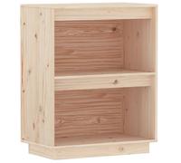 (brown) vidaXL Solid Wood Pine Console Cabinet Entryway Media Sideboard Multi Colours