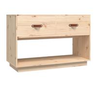Solid Wood Pine TV Cabinet Media HiFi Cabinet TV Console Multi Colours vidaXL