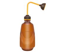 Brown Watering Can Small Can for Indoor Plants, All-Round Plastic Tools Supplies to Cultivate Seedlings, Tiny Plastic Bottles Tools Supplies, Multiple Watering Methods