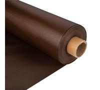 Brown Waterproof Canvas Fabric - Durable, Flexible 100% PU Polyurethane, 150GSM, 0.8mm Slim, 150cm Wide - for Deckchairs, Outdoor Beanbags & Awnings - Material by The Metre