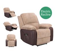 (Brown) WestWood Electric Recliner Armchair