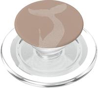 Brown - Whale Fin Orcas Rescue Orca Sea Animal Whale Ocean PopSockets PopGrip for MagSafe