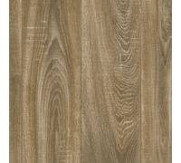 Brown Wood Effect Vinyl Flooring For Livingroom, Kitchen, 2.7mm Thick Cushion Backed Vinyl Sheet-1M(3'3") X 3M(9'9")-3M²
