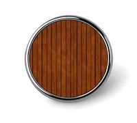 Brown Wood Pattern Round Badge Cute Enamel Lapel Pin Brooches Button Pin Personalized Clothing Decoration Unisex Badge Holder Hats Bags Shirts Decor