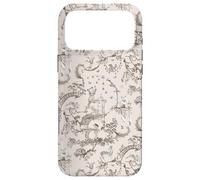 Brown Woodland Creatures Toile Bear Rabbit Deer Fox Case for iPhone 17 Pro Max