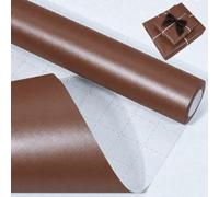 Brown Wrapping Paper Roll,43cm*10m Pearly Lustre Brown Wrapping Paper, Pearlescent Kraft Gift Wrap Paper for Birthday,Party,Wedding,Christmas,Festive Decorations,DIY Crafts