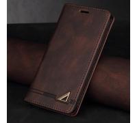(brown, Xiaomi Poco F3) Luxury Leather Wallet Case RFID Blocking Credit Card Holder Flip Folio Book Shockproof Cover For iPhone Samsung OPPO Huawei Redmi Xiaomi