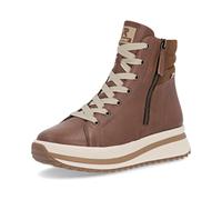 Brown Zip Boots for Women | Rieker Sport W3870-24