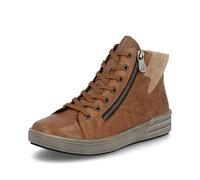 Brown Zip Boots for Women | Rieker X0709-22