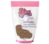 Brownie DohNugs 1kg, mini Soft Brownie Style Pieces for for Baking, Cupcake and Cake Decorations, Ice Cream, Dessert and Icing Decoration Toppers