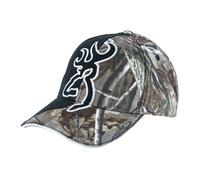 Browning Baseball Cap Big Buckmark Black Realtree Xtra Camo Hunt