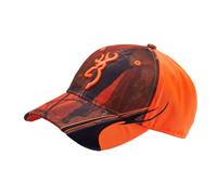 Browning Centerfire Baseball Cap Hat Blaze Camo Orange