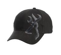 Browning Big Buck Cap Black Peaked Hat Unisex - One Size