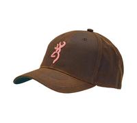 Browning Baseball Cap Celine Wax Brown Hunting Hat Gun Sports Shooting Range