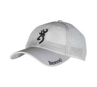 Browning Logo Baseball Hat Cap Time Grey Light