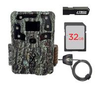 Browning Strike Force Pro X 1080 Trail Game Camera Bundle Includes 32GB Memory Card and J-TECH Card Reader and and Python Cable Lock (24MP) | BTC5PX1080
