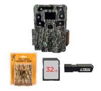 Browning Strike Force Pro X 1080 Trail Game Camera Bundle Includes Sub Micro Security Box + 32GB Memory Card + J-TECH Card Reader (24MP) | BTC5PX1080