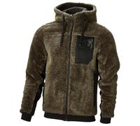 Browning Wrap Yourself In The Heat: Green Snapshot Sherpa Sweatshirt, green, XL