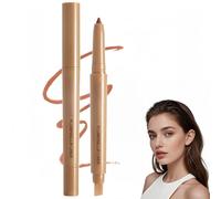 Brownish Red Matte Lip Liner Pencil,Plump Matte Crayon Lip Liner Pencil,Waterproof Lipliner Pencil,Plump Lip Pencil Liner Long-Lasting Creamy Formula,Retractable Lip Liners Lipstick for Women 05#