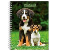 Browntrout - I Love Puppies 2027 6 X 7.75 Inch Spiral-Bound Wire-O Wee - P245z
