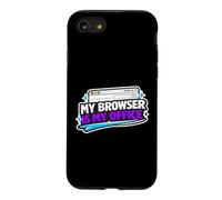 Browser is My Office Funny Programmer, Software Engineers Case for iPhone SE (2020) / 7/8