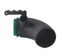 broyear Turbo Inlet Elbow pipe for Audi A3 S3 TT, Aluminum intake tube Upgrade for VW Golf MK7 EA888 Gen3 1.8T 2.0T, Compatible with IHI Turbocharger IS12 IS20 IS38, Turbocharger Inlet Pipe Black