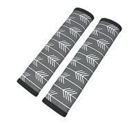 Brpzosi Classical Gray Arrows Car Seat Belt Pad CoverSeatbelt Protector Pack of 2 Car Interior Decor
