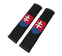 Brpzosi Coat of Arms of The First Slovak Republic Car Seat Belt Cover Pad for Adults 2 Pcs CarStrap Shoulder PadSleeves