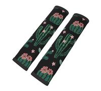 Brpzosi Cute Cactus Car Seat Belt Cover Pad Universal Car Accessories for Women Men Interior, Seatbelt Covers Shoulder Strap Pad Soft and Comfortable Seatbelt Cushion Car Interior Accessories
