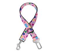 Brpzosi Dots PetRope Dog Seat Belt Pets Collars DogBelt Multi-Functional Dogs Collars PetLeash Car Seat Belt Dog Leash with 360° Swivel Carabiner for Dogs