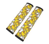 Brpzosi Duck Rubber Car Seat Belt Pad CoverSeatbelt Protector Pack of 2 Car Interior Decor