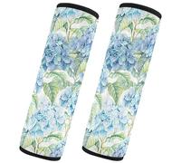 Brpzosi Hydrangea Flower Car Seat Belt Cover Pad for Kids Baby Seatbelt Covers Soft Shoulder Strap Pad Cushion for Cars Toddler Adult 2 Pack
