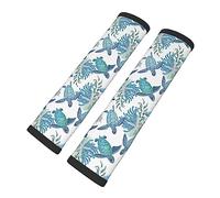 Brpzosi Watercolor Cute Sea Turtles Car Seat Belt Pad CoverSeatbelt Protector Pack of 2 Car Interior Decor