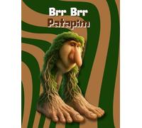 Brr Brr Patapim - Brainrot Notebook: Quaderno note a righe, formato A4, 100 pagine - Italian Brainrot Taccuino