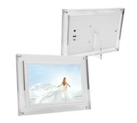 Brrnoo 10.1 Inch WiFi Touchscreen Digital Picture Frame 1280x800 HD Display Auto Rotate Photo Frame Decoration for Sharing Photos Playback Desktop Decoration