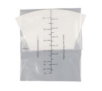 Brrnoo 1000ML Sick Vomit Bag with Twist Closure and Odor Seal for Travel Emergency on Airplane