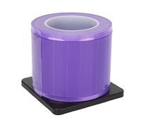 BRRNOO 1200Pcs Thick Barrier Film Roll Strong Adhesion Point Breaking Design for Salon Beauty Clinic (Purple)