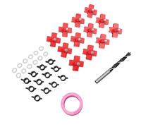 Brrnoo 12pcs Automatic Poultry Nipples Horizontal Mount Proof ABS Stainless Steel with Drill Bit for Chickens Ducks Geese Hens Quail