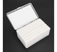 BRRNOO 150pcs/Box Cotton Soft Makeup Towel Cosmetic Removal Face Cleansing Wipes, Soft Daily Use Makeup Removal Pads, Double-Sided Three-Layer, Flexible with Storage Box Packaging,