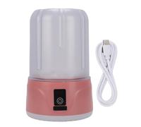 BRRNOO 1L Portable Underwear Washing Machine, Socks Washer Machine, Efficient Cleaning, Cordless Rechargeable Mini Laundry Washer for Apartments Hotels Travel (Pink)