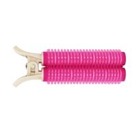 Brrnoo 20pcs Hair Root Roller Clips Heatless Volumizing Rollers No Damage Root Lift Clips for Bangs and Flyaways with Smooth Glide Salon Worthy Volume (Rosy)
