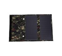 BRRNOO 20W Foldable Solar Panel Charger with Dual USB Ports for Outdoor | Monocrystalline Silicon, Weatherproof Construction, 22% Conversion Efficiency, Fast Charging for Phones, Tablets, Power Banks