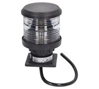 Brrnoo 25W LED Masthead Light, IP56 Water Resistant for Marine Navigation Boat, All Round Deck Lamp with Special Bulb, Suitable for Vessel Under 12m Size, PA, GF, PC, Copper