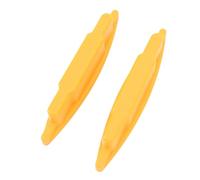 Brrnoo 2PCS Magnetic Stud Finder Wall Scanner Compact Screw Detector with Strong Magnet for Drywall Wood Construction No Batteries Needed Yellow
