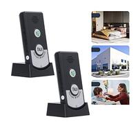 Brrnoo 2pcs Wireless Intercom Doorbell System, Long Range 1000m, Two Way Talk, Intercom Light, Power Light, Large Battery Capacity H8, with Wireless Intercomunicador, Super Long