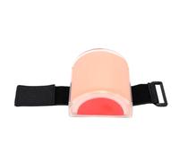 Brrnoo 3 in 1 Muscle Injection Practice Model Silicone Injection Training Pad with Sponge Core for Intramuscular Subcutaneous Needle Practice