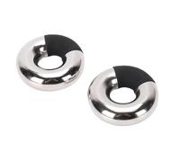 Brrnoo 304 Stainless Steel Cooling Eye Pad Unbreakable Eye Black Home Use Skin Care Reusable