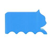 Brrnoo 3D Printed Cardboard Cutter for Cat Scratchers with Ergonomic Cat Shaped Handle for Creating DIY Scratching Boards (Blue)